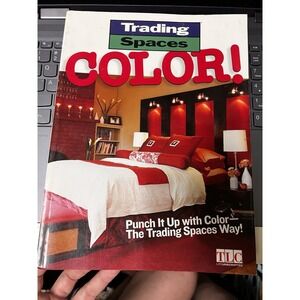 Trading Spaces COLOR! Punch It Up With Color TLC Interior Design Book Softcover